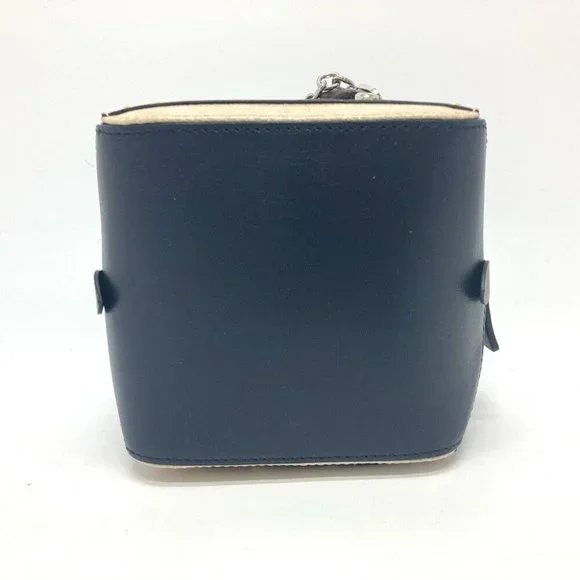 Authentic LOUIS VUITTON M52350 Trompe l'oeil Chain 2WAY Hand Bag Leather Black/B - Picture 2 of 16